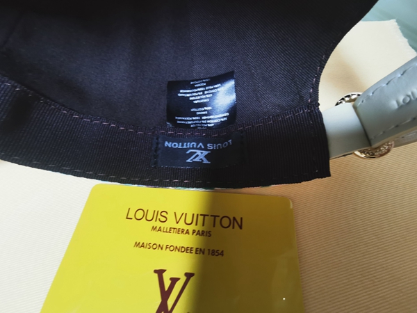 ブランド帽子素材ディテール